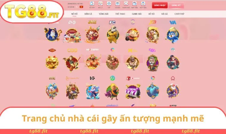 TG88 - Thương Hiệu Uy Tín Số 1 Thị Trường Châu Á Năm 2025 28 Trang chủ nhà cái gây ấn tượng mạnh mẽ