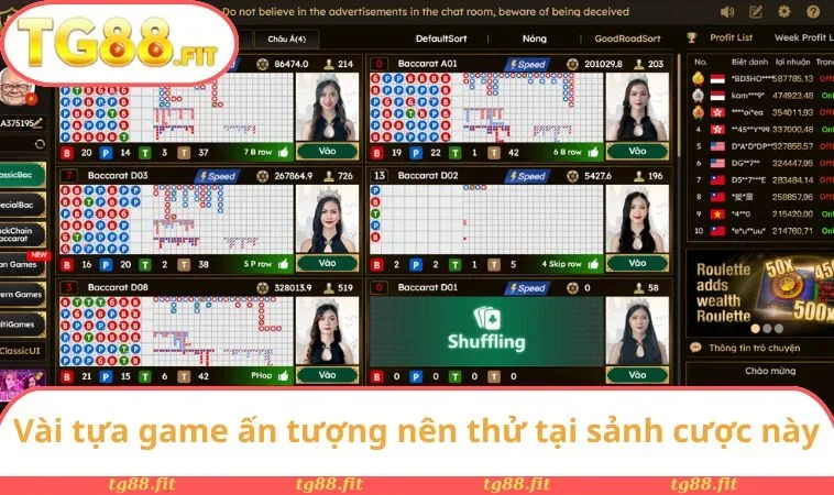 Vài tựa game ấn tượng nên thử tại sảnh cược này